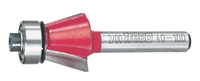 1/2" Chamfer Bit (1/4" Shank) - Carbide Tip