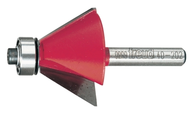 3/4" Chamfer Bit (1/4" Shank) - Carbide Tip