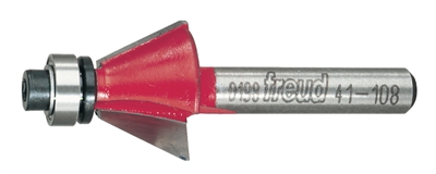 29/64" Two Flute Bevel Trim Bit (1/4" Shank) - Carbide Tip