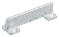 Grant 7015 - Surface Mounted Floor Guide (3" L x 7/8" H x 3/4" W) - Zinc