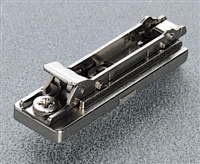 Salice 0mm Clip-On Inline Mounting Plate (Steel/Cast) - Wood Screw