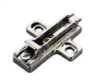 Salice 0mm Clip-On Mounting Plate (Steel/Cast) - Wood Screw