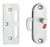 Sliding Door Latch (Surface Mount with Indicator) - Stainless Steel