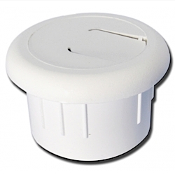 Plastic Grommet 3/4" - White