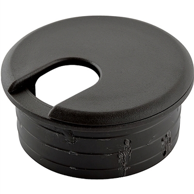 Plastic Grommet 2" - Black