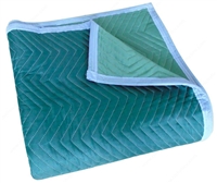 Premium Moving Blanket 72" W x 80" L - Green