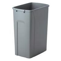 Real Solutions Replacement Waste Bin (35Qt) - Platinum