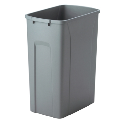 Real Solutions Replacement Waste Bin (35Qt) - Platinum