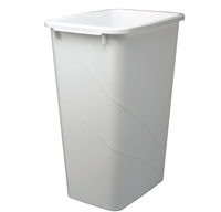 Real Solutions Replacement Waste Bin (50Qt) - Platinum