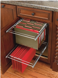 File Drawer System for Two Tier - Chrome