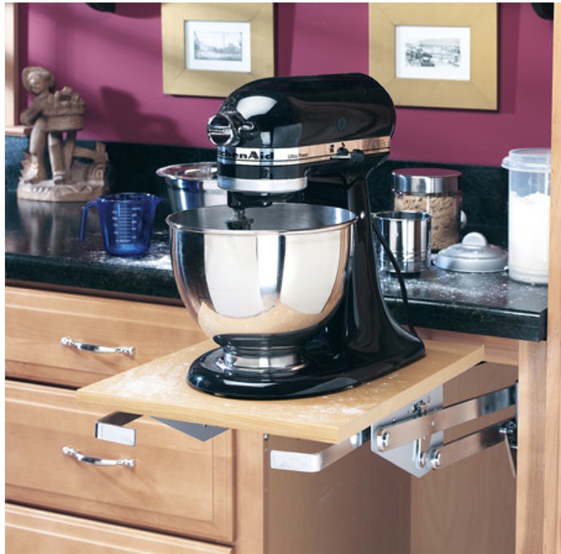 appliance lift  Eclectic kitchen, Kitchen aid, Kitchen design