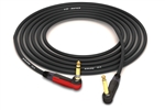 Canare GS-6 Instrument Cable | GS-6 & Neutrik Gold 90&deg; Right-Angle 1/4" TS Connectors