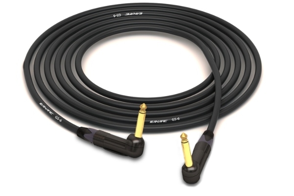 Canare GS-6 Instrument Cable | GS-6 & Neutrik Gold 90&deg; Right-Angle 1/4" TS