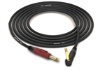 Canare GS-6 Instrument Cable | GS-6 & Neutrik Gold 1/4" TS Silent & 90&deg; Right-Angle 1/4"