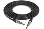 Straight 1/4" TS to Straight 1/4" TS Cable | Made from Gotham 13 AWG SPK 2x2 & Neutrik Jumbo Connectors