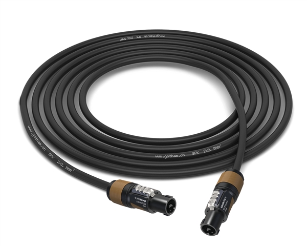 Gotham 13 AWG Speaker Cable | SPK 2x2 & Neutrik Speakon Connectors