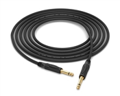 Grimm TPR Instrument Cable | Guitar Bass & Keyboard w/ Neutrik Gold 1/4" TS