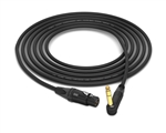 Straight XLR-Female to 90&deg; Right-Angle 1/4" TRS Cable | Made from Grimm TPR & Neutrik Gold Connectors