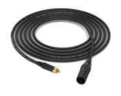 RCA to XLR-Male Cable | Made from Mogami 2534 Quad Cable, Neutrik & Amphenol Gold Connectors