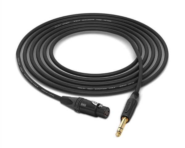 XLR-Female to 1/4" TRS Cable | Made from Mogami 2534 Quad & Neutrik Gold Connectors