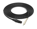 XLR-Female to 1/8" Mini TRS Cable | Made from Mogami 2549 & Neutrik Gold & Canare Connectors
