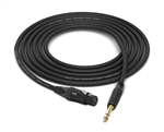 XLR-Female to 1/4" TRS Cable | Made from Mogami 2549 & Neutrik Gold Connectors