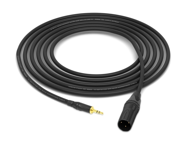1/8" Mini TRS to XLR-Male Cable | Made from Mogami 2893 & Amphenol & Neutrik Gold Connectors