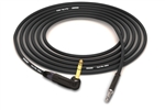 TT to 90&deg; Right-Angle 1/4" TRS Cable | Made from Mogami Mini-Quad 2893 & Neutrik Connectors