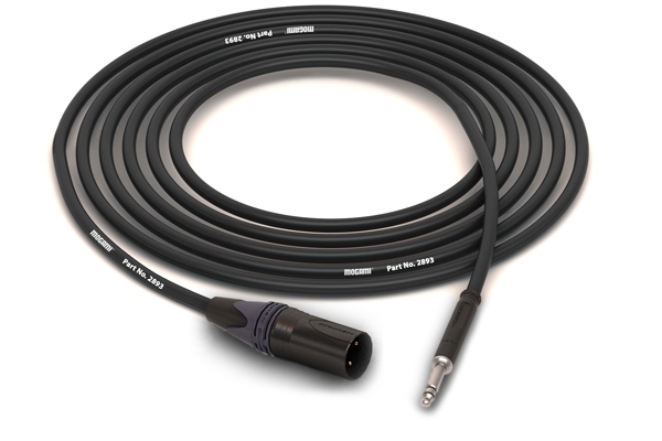 TT to XLR-Male Cable | Made from Mogami Mini-Quad 2893 & Neutrik Connectors