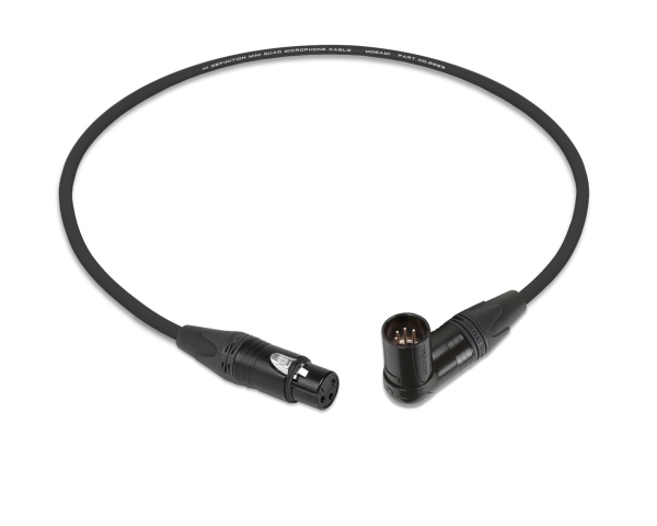 Arri Alexa Camera Cable | Made from Mogam 2893 & Neutrik Gold 3 Pin XLR-Female to 5 Pin XLR-Male