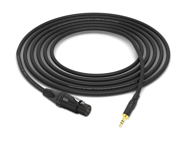 XLR-Female to 1/8" Mini TRS Cable | Made from Mogami 2893 & Neutrik & Amphenol Connectors