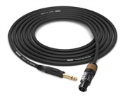 Straight 1/4" TS to Speakon Cable | Made from Mogami 3082 15 AWG Speaker Cable & Neutrik Gold Connectors