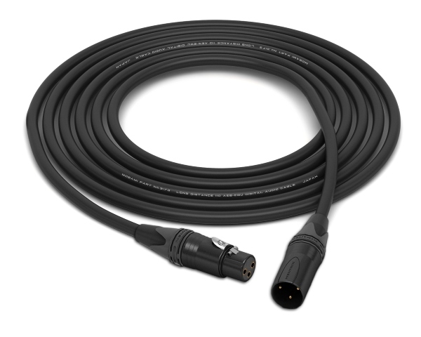 Rush Order Mogami 3173 Heavy-Duty Cable | Neutrik Gold XLR-F to XLR-M Connectors