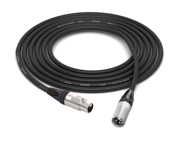 Canare Quad L-4E6S Balanced Cable with Neutrik Nickel Connectors