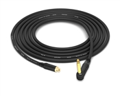 Female RCA to 90&deg; Right-Angle 1/4" TS Cable  | Made from Canare Quad L-4E6S, Neutrik Gold & Amphenol Gold Connectors