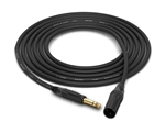 1/4" TRS to XLR-Male Cable | Made from Canare Quad L-4E6S & Neutrik Gold Connectors