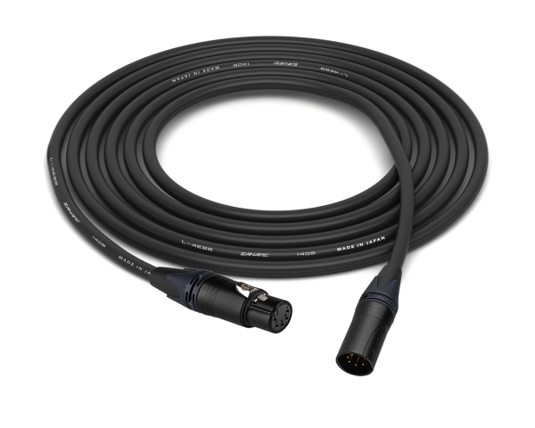 5 Pin XLR Tube Microphone Cable | Canare Quad L-4E6S Balanced Cable with Neutrik Gold Connectors