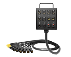 Rush Order 12-Channel Studio Wall Box / Stage Box | Made from Mogami 2933 & Neutrik Gold Connectors | Premium Finish