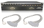 16-Channel Pass Through Box / Rack Panel Box | Made From Mogami 2934 & Neutrik Gold Connectors