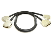 Analog Dual DB25 to Dual DB25 Snake Cable | Made from Mogami 2934 & Gold Contacts | Premium Finish