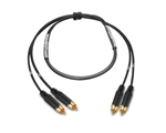 2-Channel Analog Snake | Made from Mogami 2930 & Amphenol Gold RCA | Premium Finish ( Harness Loom )