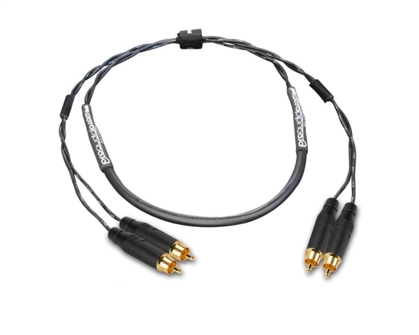 2-Channel Analog Snake | Made from Mogami 2930 & Amphenol Gold RCA to RCA | Standard Finish ( Harness Loom )