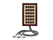 24-Channel Laser-Engraved Wooden Studio Wall Panel / Wall Plate to Triple DB25 | Made from Mogami 2936 & Neutrik Gold Connectors | Premium Finish
