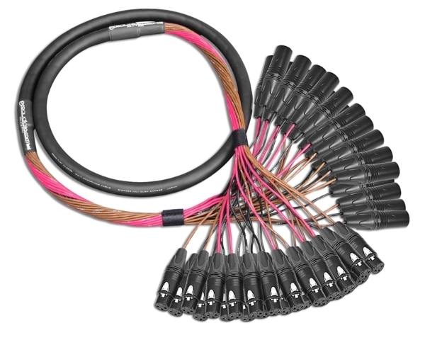 32-Channel Analog Snake | Made from Mogami 2938 & Neutrik Gold XLR | Standard Finish ( Harness Loom )