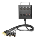 8-Channel Studio Wall Box / Stage Box | Made from Grimm TPR8 & Neutrik Gold Connectors | Premium Finish