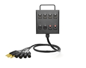 8-Channel Studio Wall Box / Stage Box | Made from Grimm TPR8 & Neutrik Gold Connectors | Standard Finish