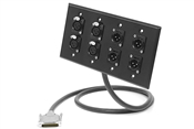 8-Channel Studio Wall Panel / Wall Plate | Made from Grimm TPR8 & Neutrik Gold Connectors | Premium Finish