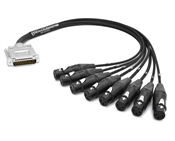 Digital DB25 to XLR-Female Snake Cable for Apogee DA16x (Yamaha Pinout) | Made from Grimm TPR 8 & Neutrik Gold Connectors (Yamaha Pinout) | Premium Finish