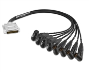 Digital DB25 to 90° Right-Angle XLR | Made from Grimm TPR 8 & Neutrik Gold Connectors | Premium Finish