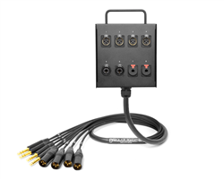 8-Channel Studio Wall Box / Stage Box | Made from Mogami 2932 & Neutrik Gold Connectors | Premium Finish